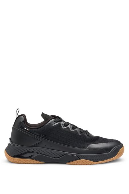ZAPATILLAS DE MEZCLA DE MATERIALES CON SUELA ANTIDESLIZANTE HOMBRE