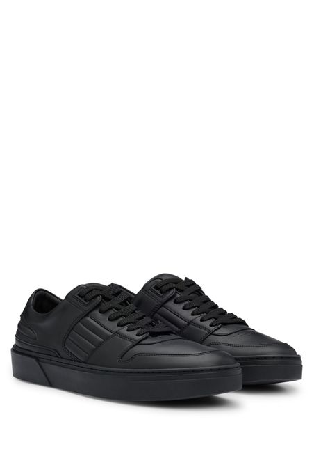 ZAPATILLAS DE PIEL PORSCHE X BOSS CON DETALLES ACOLCHADOS HOMBRE