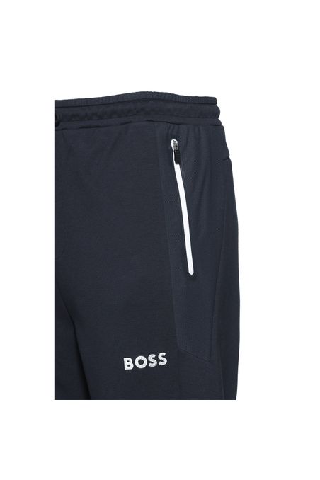 PANTALONES DE BUZO DE ALGODÓN CON LOGO MOLDEADO HOMBRE