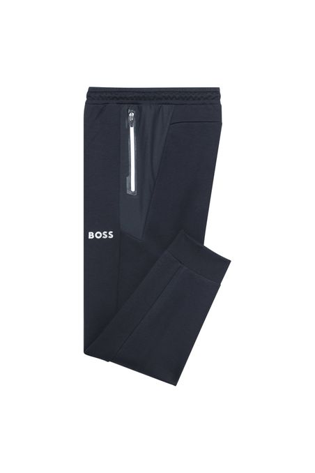 PANTALONES DE BUZO DE ALGODÓN CON LOGO MOLDEADO HOMBRE