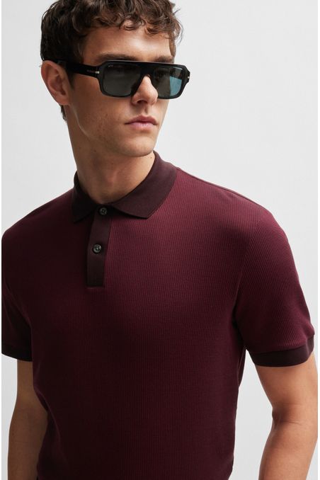 POLO REGULAR FIT ATEMPORAL DE ALGODÓN HOMBRE