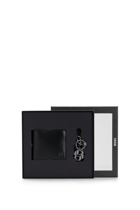 SET DE REGALO DE ACCESORIOS CON MONOGRAMAS DOUBLE B SET DE REGALO HOMBRE