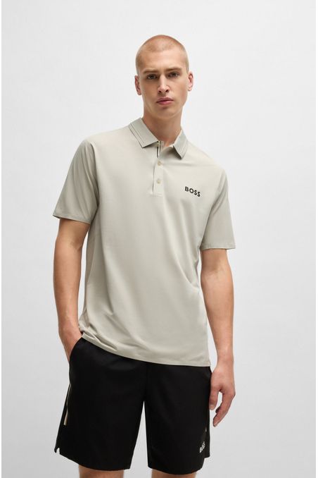 POLO BOSS X MATTEO BERRETTINI SLIM FIT CON PROTECCIÓN UV POLO SLIM FIT HOMBRE