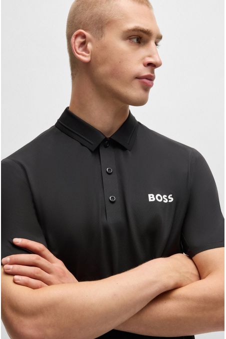 POLO BOSS X MATTEO BERRETTINI SLIM FIT CON PROTECCIÓN UV POLO SLIM FIT HOMBRE
