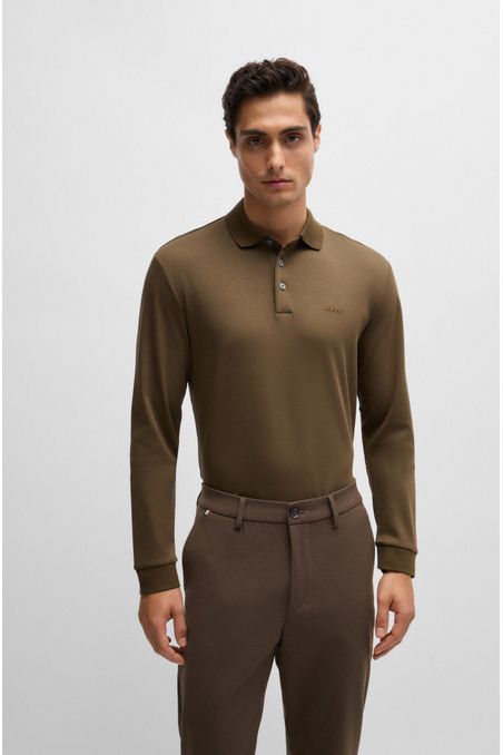 POLO REGULAR FIT EN INTERLOCK DE ALGODÓN POLO REGULAR FIT HOMBRE