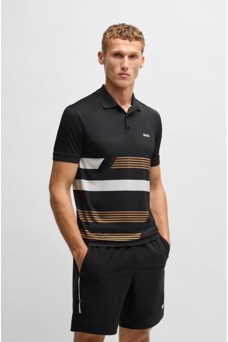 POLO DE JERSEY BLACK L