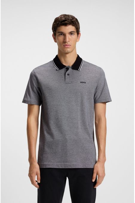 POLO DE JERSEY BLACK M