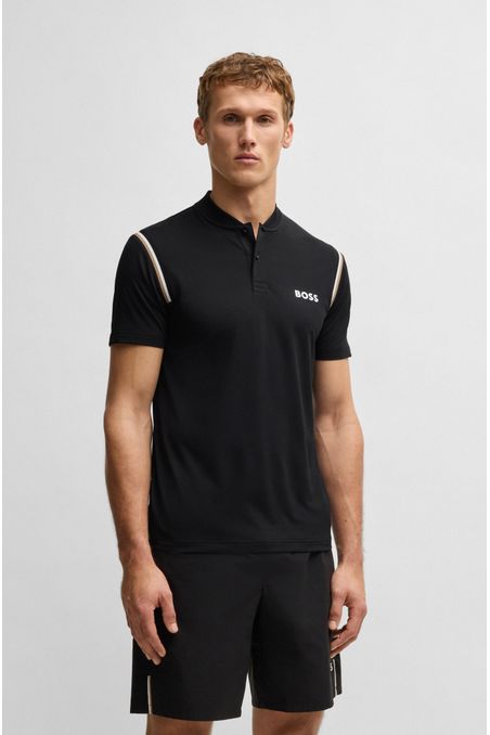 POLO DE JERSEY BLACK M