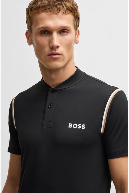 POLO DE JERSEY BLACK M