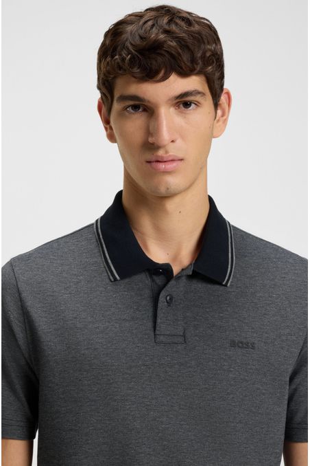 POLO DE JERSEY DARK BLUE L