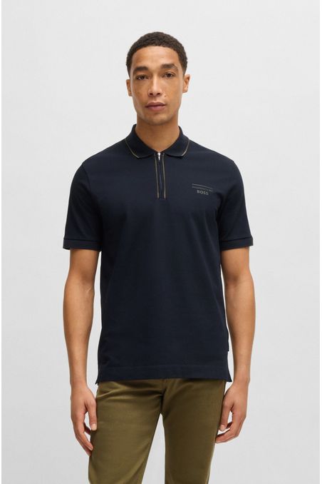 POLO DE JERSEY DARK BLUE M