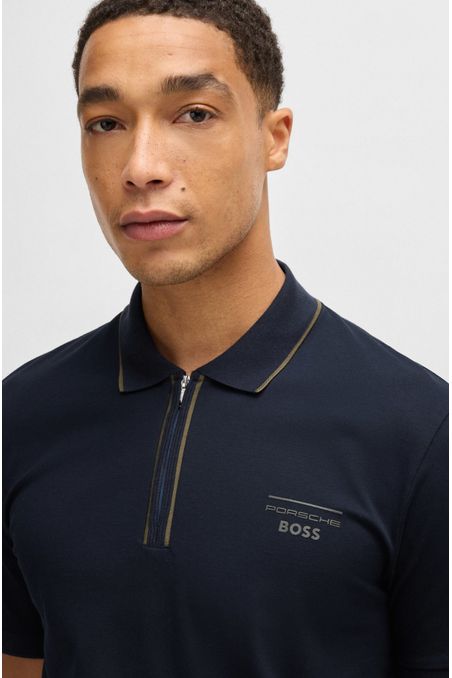 POLO DE JERSEY DARK BLUE M