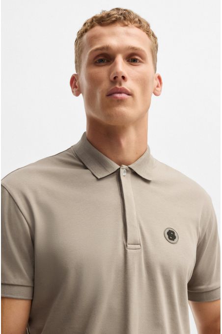 POLO DE JERSEY LIGHT/PASTEL GREEN M