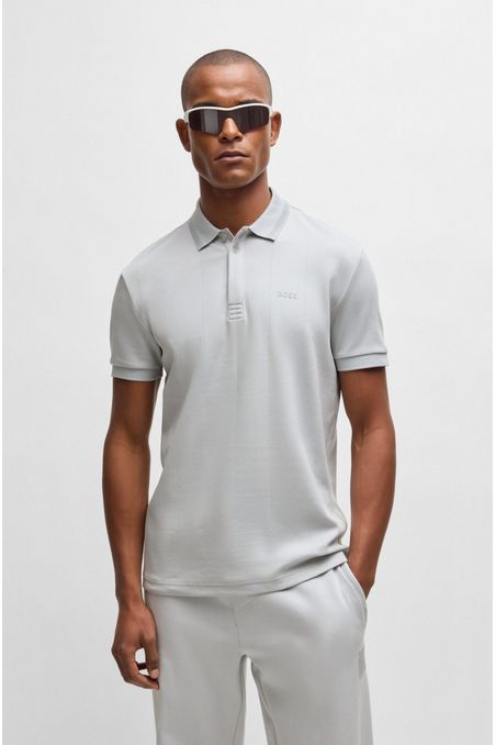 POLO DE JERSEY LIGHT/PASTEL GREY M
