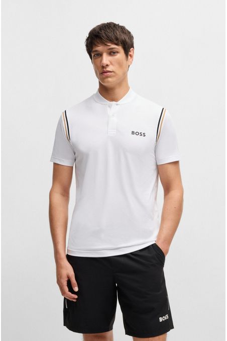 POLO DE JERSEY WHITE M