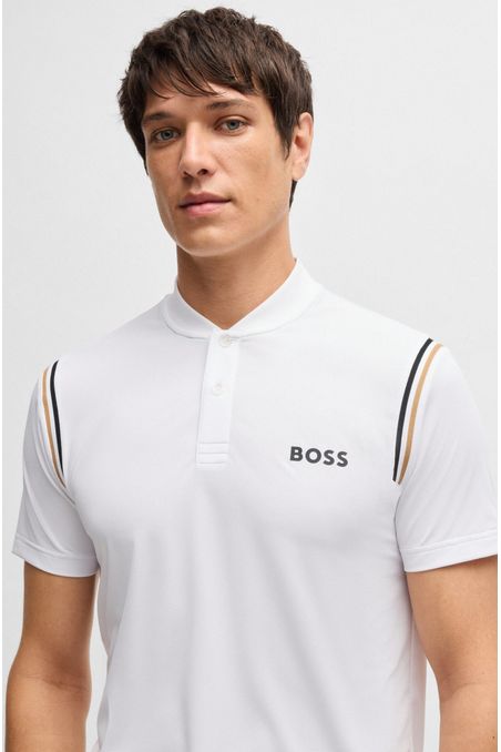 POLO DE JERSEY WHITE M