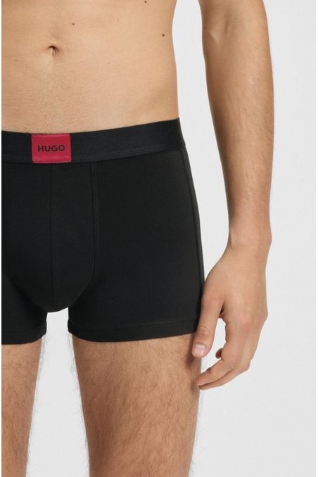 PAQUETE DE TRES CALZONCILLOS DE ALGODÓN ELÁSTICO CALZONCILLOS HOMBRE
