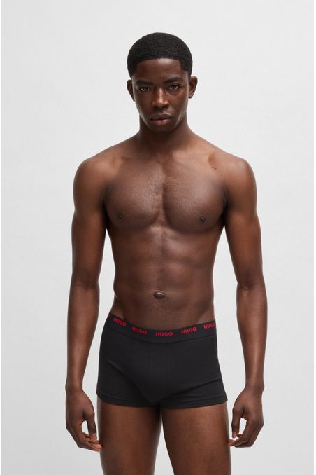 PAQUETE DE CINCO CALZONCILLOS DE ALGODÓN ELÁSTICO CALZONCILLOS HOMBRE