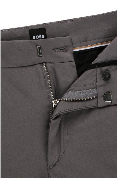 PANTALONES SLIM FIT DE ALGODÓN ELÁSTICO PANTALONES CASUALES SLIM FIT HOMBRE