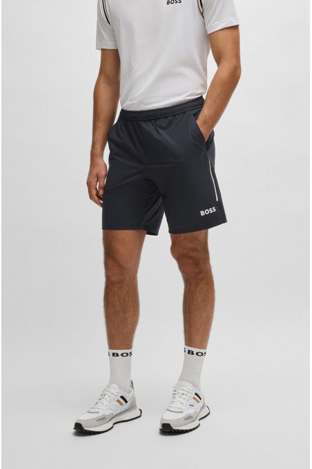 SHORTS DE TENIS ACTIVOS EN TEJIDO MULTIELÁSTICO SHORTS REGULAR FIT HOMBRE