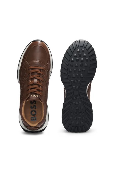 DEPORTIVAS DE PIEL BRUÑIDA TENIS HOMBRE