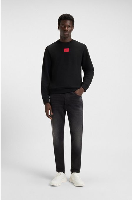 DEPORTIVAS CON CONTRAFUERTE CON LOGO Y TEJIDO CON EFECTO LONA TENIS HOMBRE