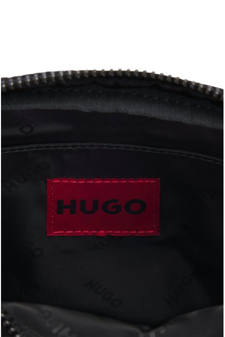 BOLSO MENSAJERO CON LOGO APILADO CANGURERA HOMBRE