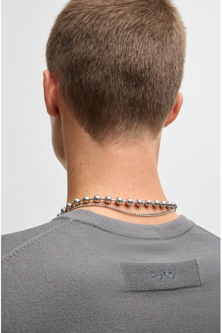 JERSEY REGULAR FIT DE PUNTO CON CUELLO REDONDO SUETÉR REGULAR FIT HOMBRE