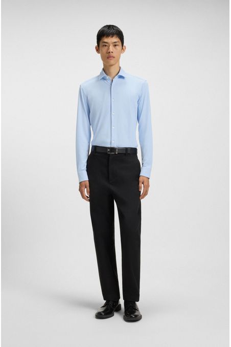 CAMISA SLIM FIT DE PUNTO ELÁSTICO TÉCNICO CAMISA SLIM FIT HOMBRE