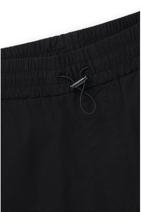 PANTALONES REGULAR FIT DE ALGODÓN CON TACTO DE PAPEL PANTALONES CASUALES REGULAR FIT HOMBRE