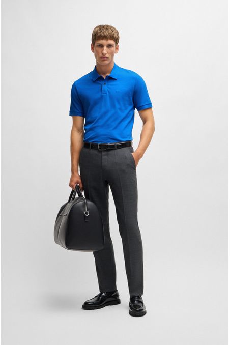 POLO REGULAR FIT DE ALGODÓN CON LOGO BORDADO HOMBRE