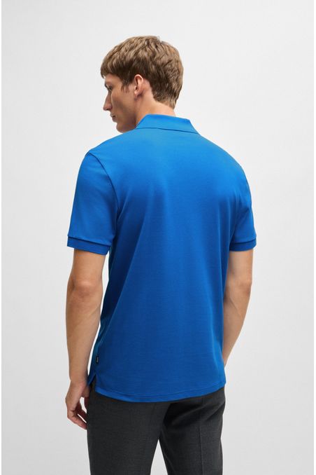 POLO REGULAR FIT DE ALGODÓN CON LOGO BORDADO HOMBRE
