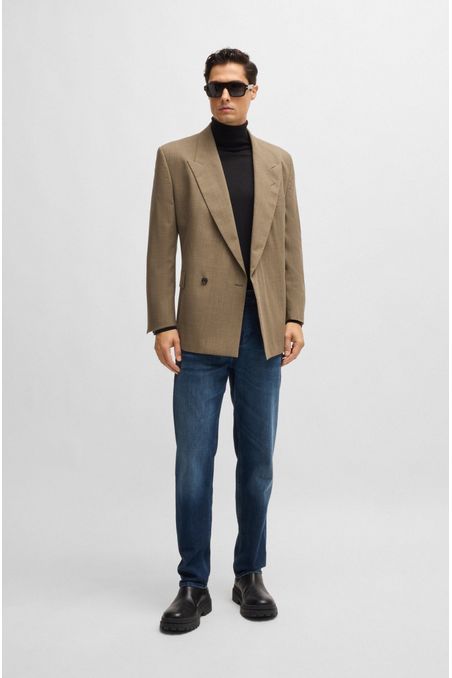 VAQUEROS MAINE REGULAR FIT EN CÓMODO TEJIDO VAQUERO ELÁSTICO AZUL JEANS REGULAR FIT HOMBRE