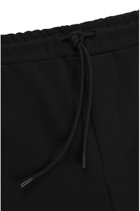 PANTALONES DE CHÁNDAL DE ALGODÓN CON LOGO EN EFECTO ESPEJO REGULAR FIT HOMBRE