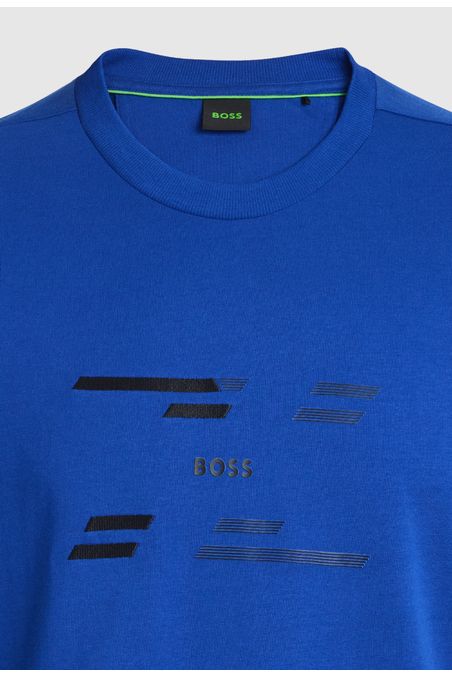 CAMISETA DE JERSEY MEDIUM BLUE M