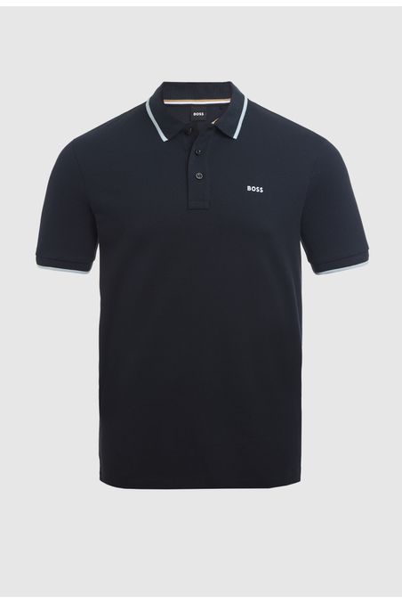 POLO DE JERSEY DARK BLUE L