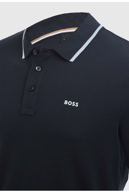 POLO DE JERSEY DARK BLUE L