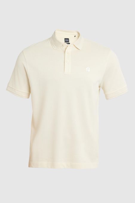 POLO DE JERSEY OPEN WHITE M