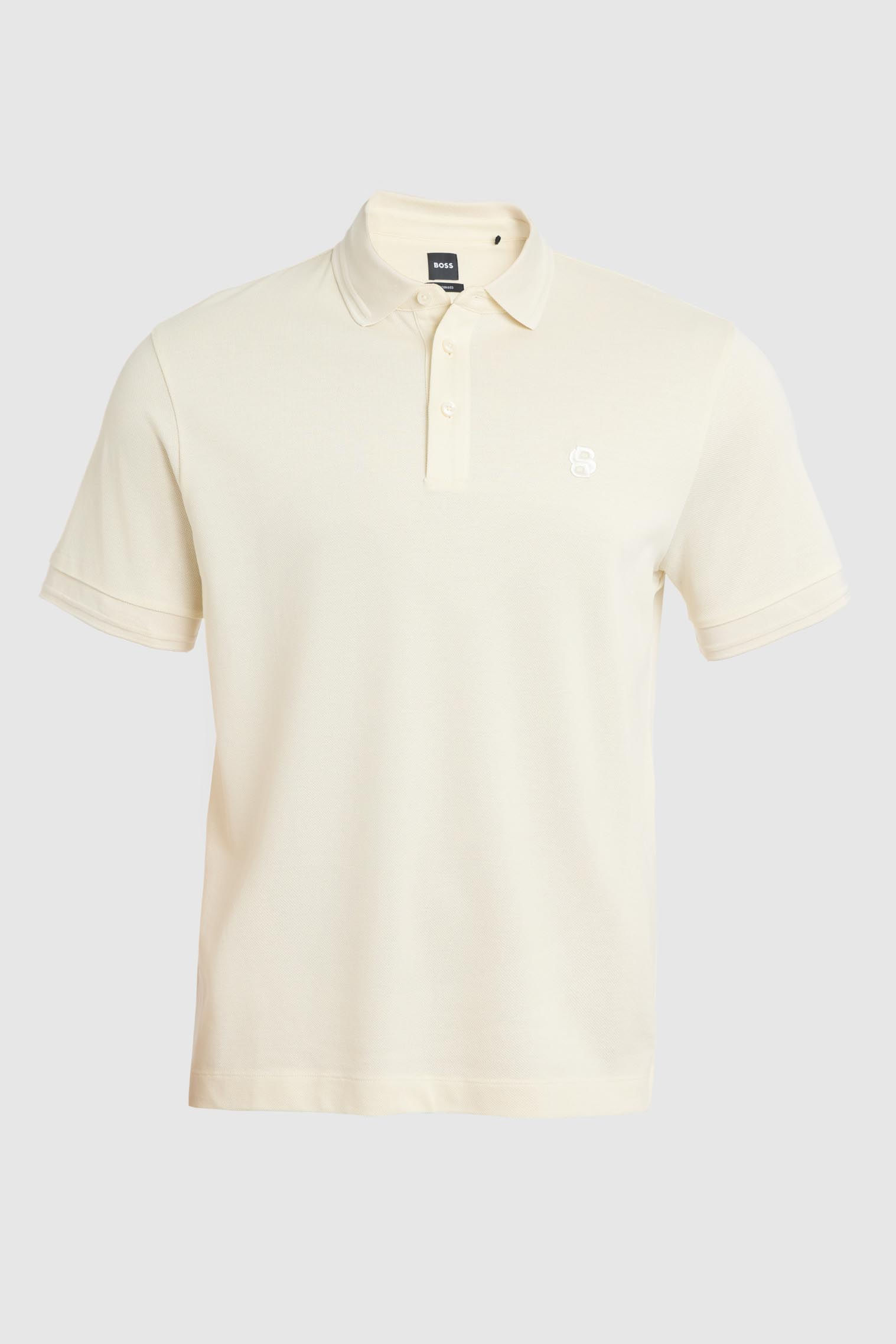 POLO DE JERSEY OPEN WHITE M