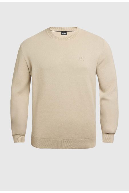 SWEATER DE PUNTO LIGHT BEIGE M