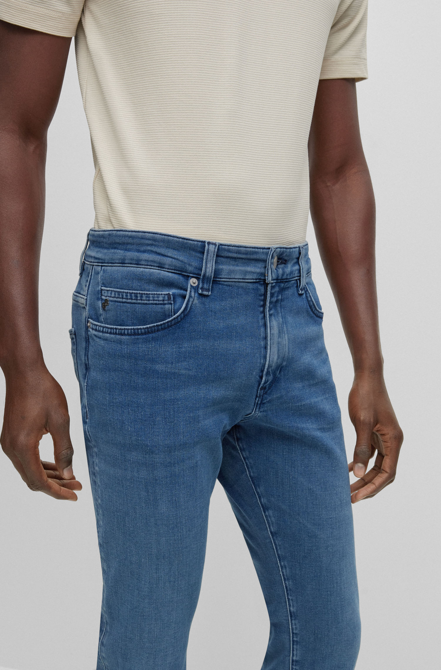 JEANS SLIM FIT DENIM HOMBRE