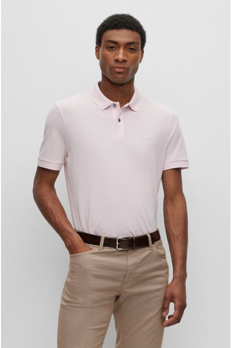 POLO REGULAR FIT DE ALGODÓN CON LOGO HOMBRE