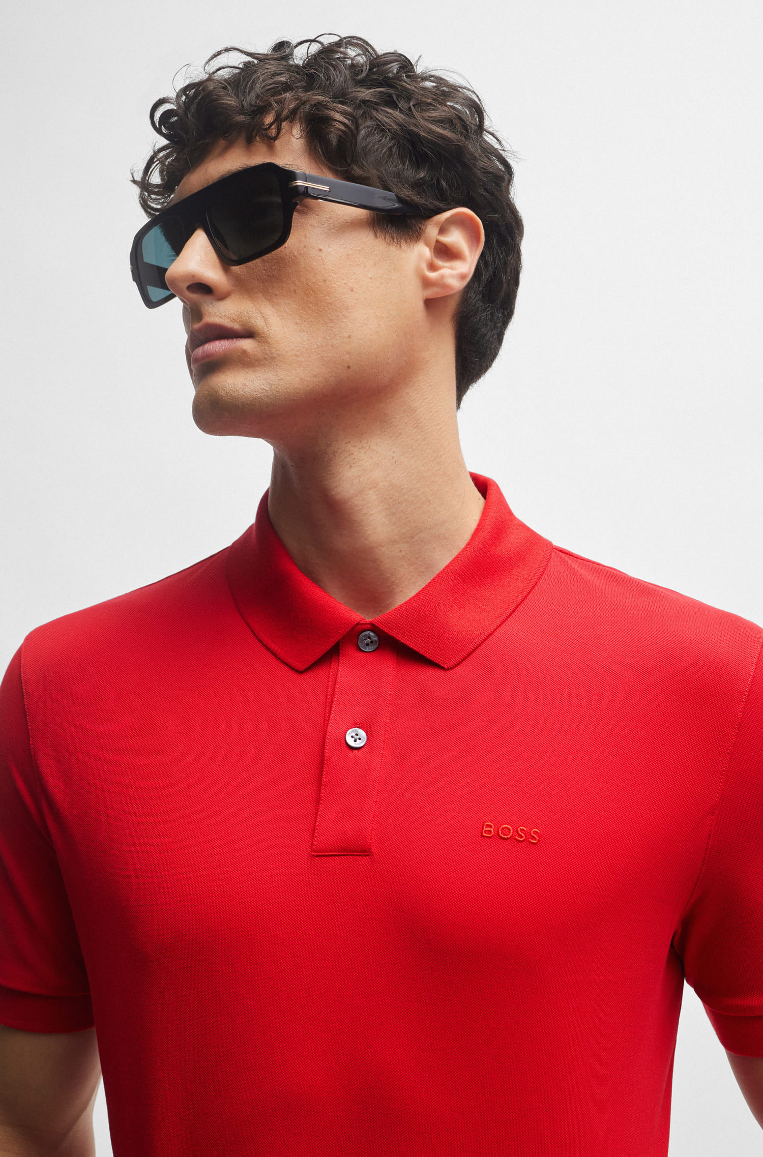 POLO REGULAR FIT DE ALGODÓN CON LOGO HOMBRE