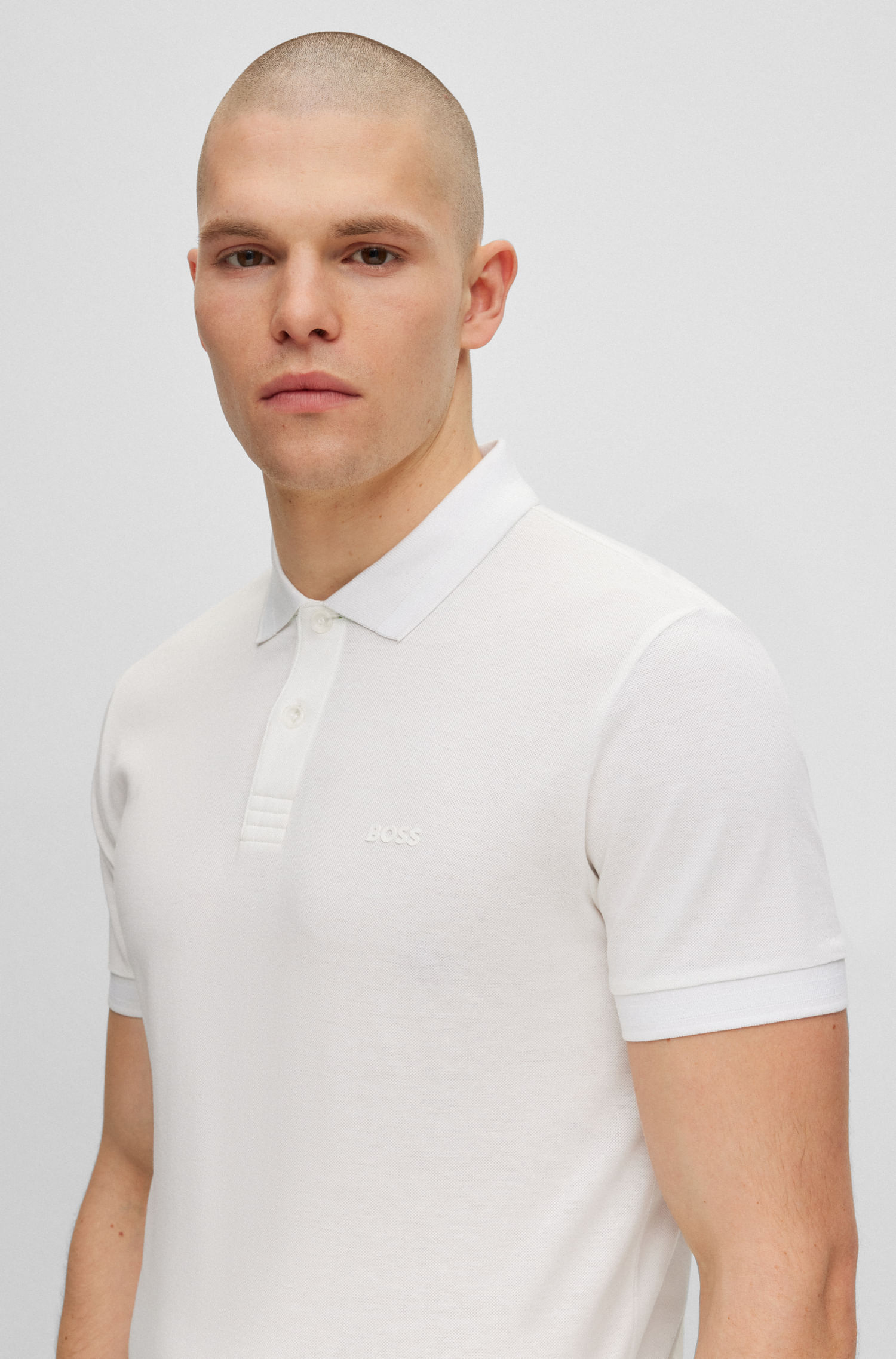 POLO REGULAR FIT DE ALGODÓN CON LOGO HOMBRE