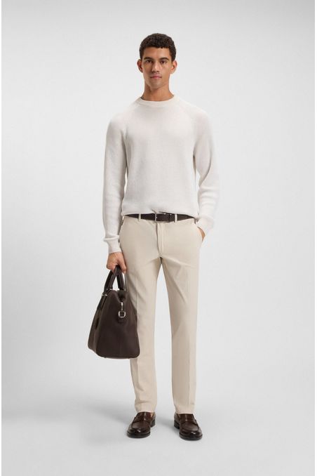 PANTALONES SLIM FIT DE ALGODÓN HOMBRE