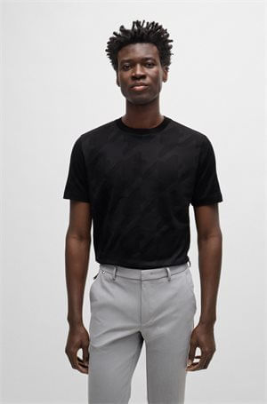 POLERA REGULAR FIT DE ALGODÓN MERCERIZADO HOMBRE