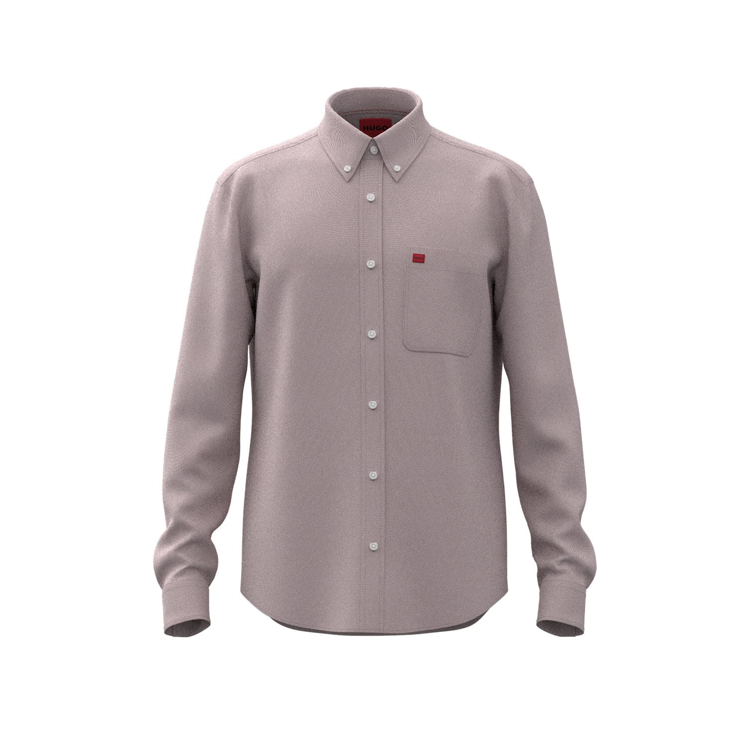 CAMISA ABOTONADA EN ALGODÓN OXFORD HOMBRE