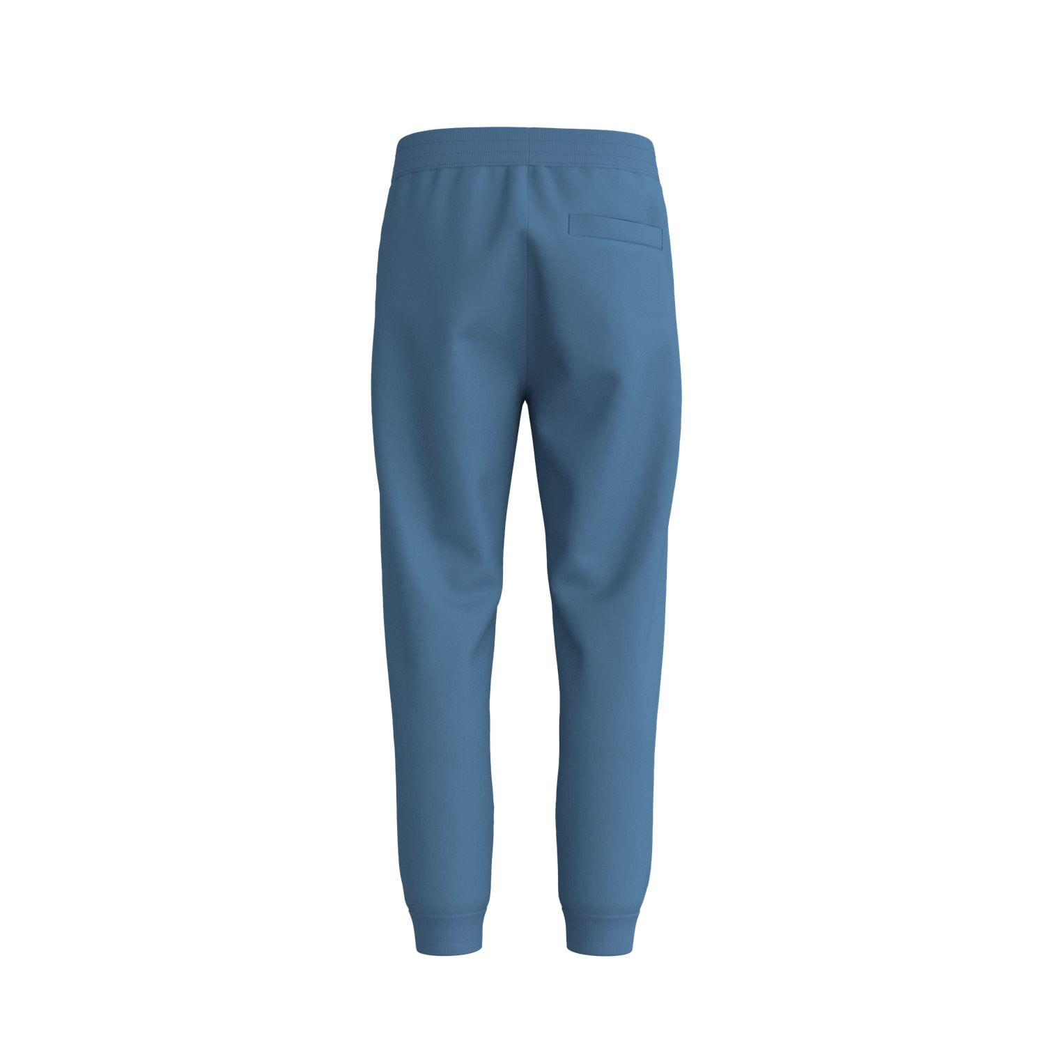 PANTALONES DE BUZO EN FELPA DE ALGODÓN CON LOGO HOMBRE