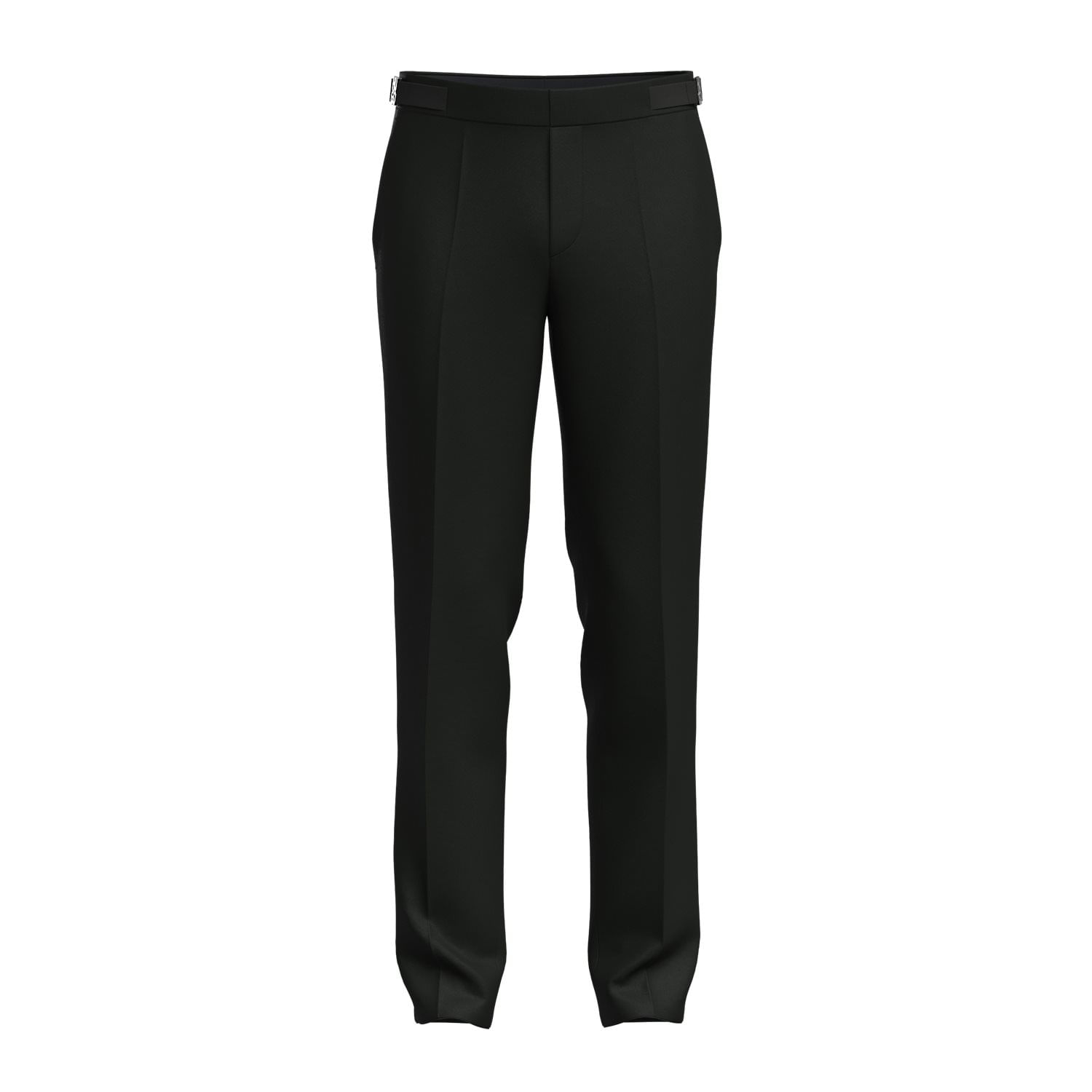 PANTALONES FORMALES EN MEZCLA DE MATERIALES HOMBRE