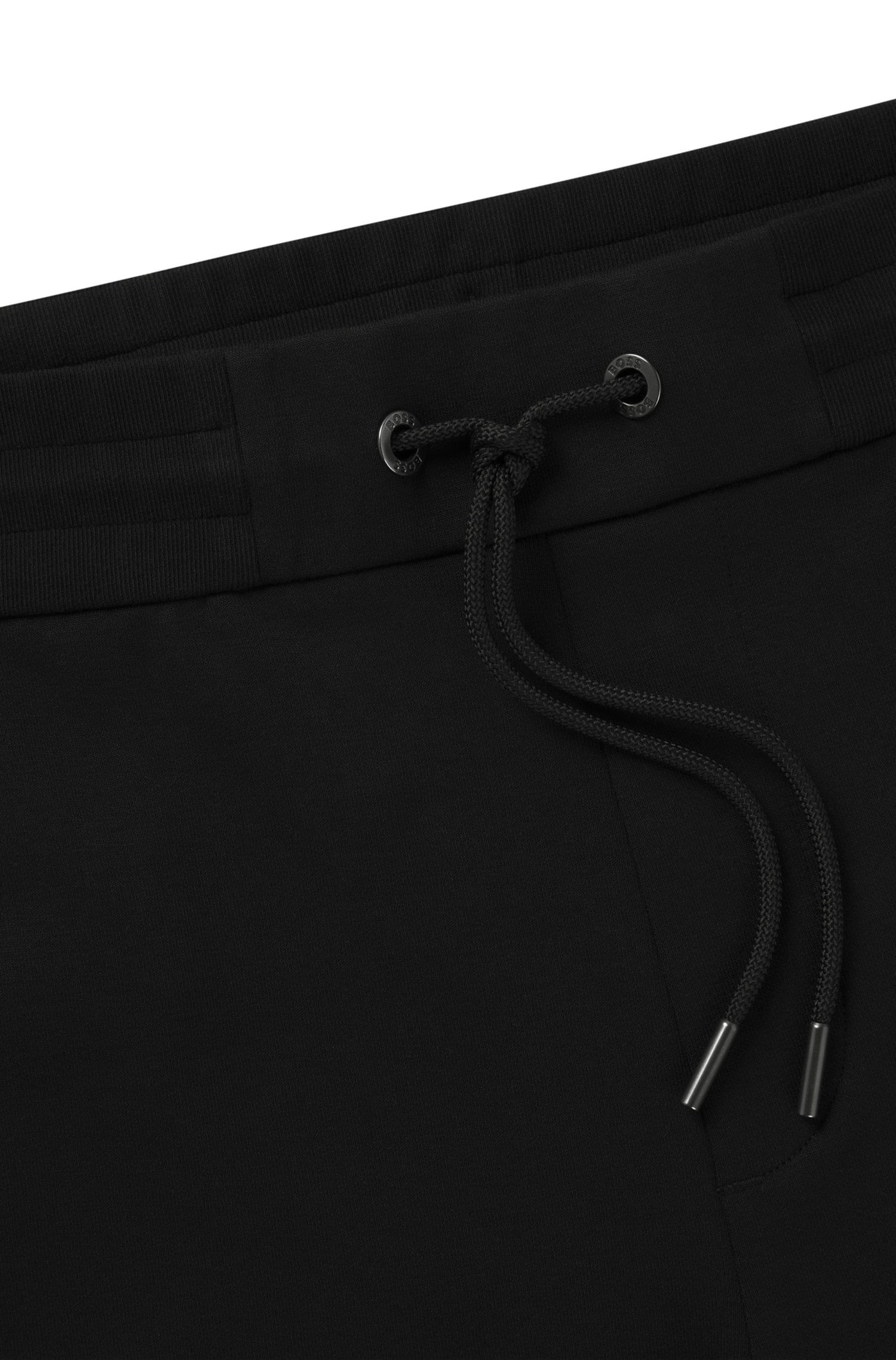 SHORTS DE ALGODÓN CON MONOGRAMA DOUBLE B METALIZADO PANTALONES REGULAR FIT HOMBRE